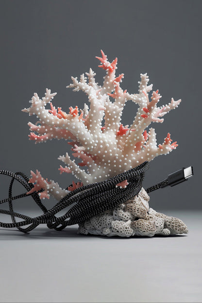 USB Sea Black · Type C · 100W · 2 meter · Made of recycled fishing nets-1