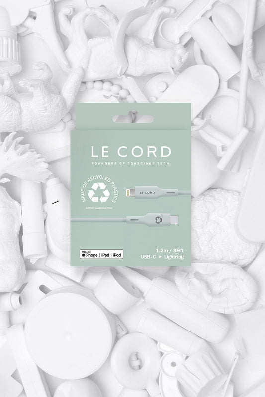 Cable iPhone Lightning a USB-C - Carga Rápida y Ecológico - 1.2m